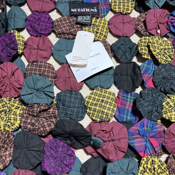 NOS Vintage Patchwork Vest Large Notations Quilt Pattern NWT Rare - Picture 2 of 9